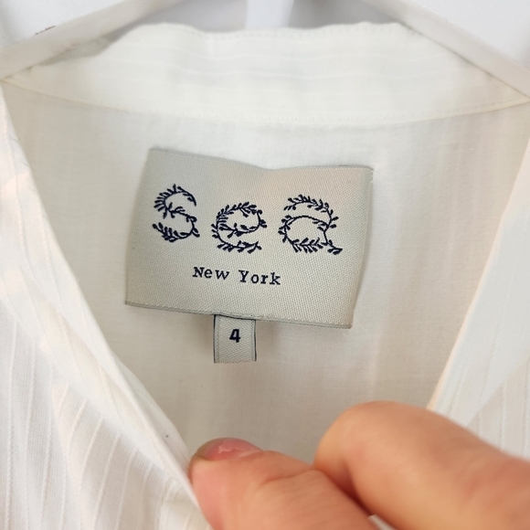 SEA NY embroidered dress size 4 in EUC - Picture 5 of 13